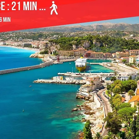 Studio 3 Cenac Riviera - Nice Centre Nice